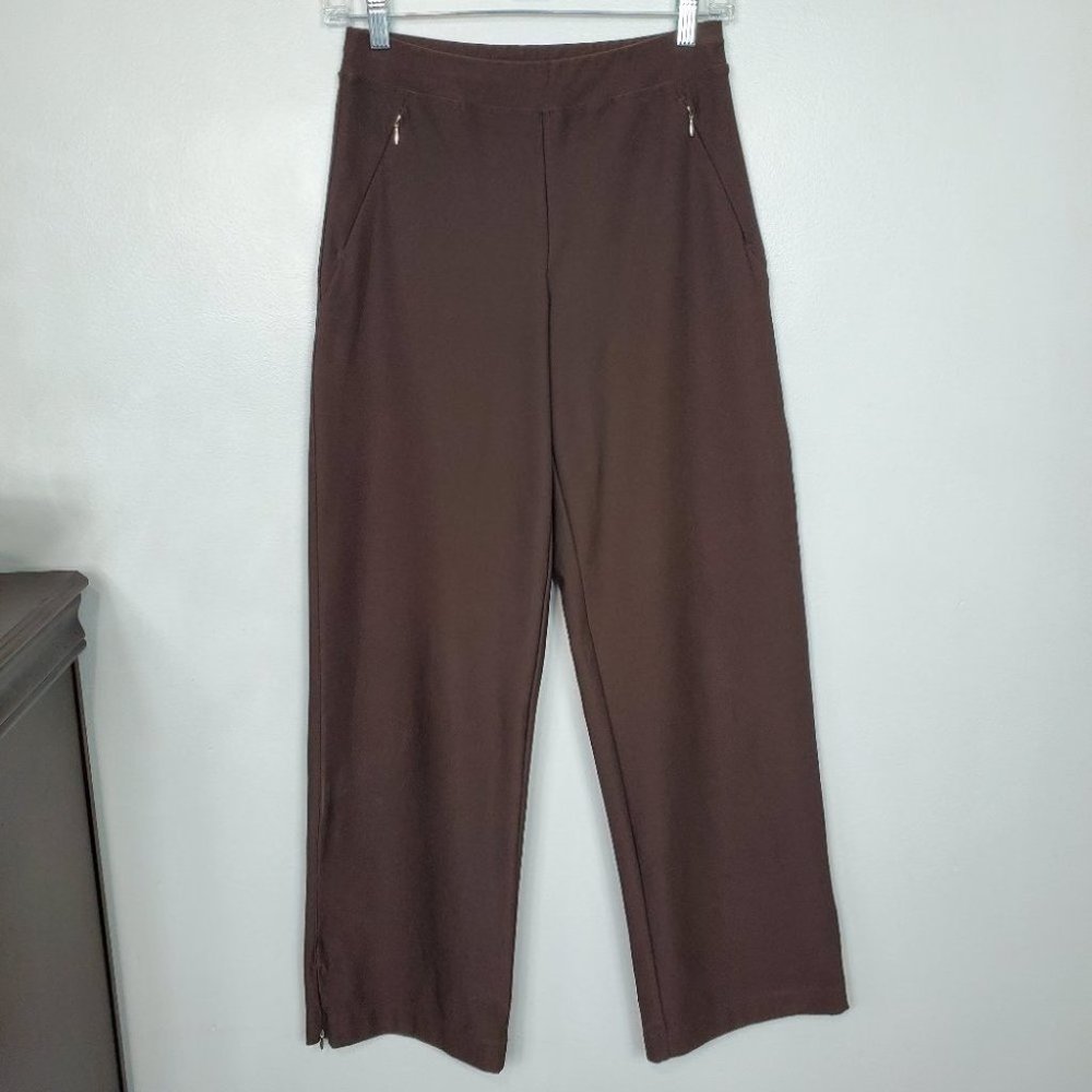 Lucy Women's Brown Straight Leg Athletic Yoga Pants Size XS